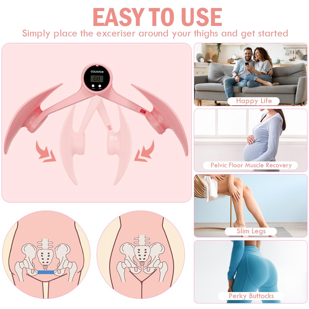 Entraîneur Pelvien Flintronic – 360°, TPE Léger, Pour Femme – Post-partum, Jambes, Bras, Fessiers