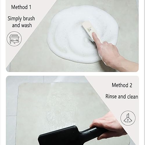 Miniatura 5 de Tapete súper absorbente, cómodo, impermeable, antideslizante, para fregadero de oficina (color 2.1 x 23.6 in)