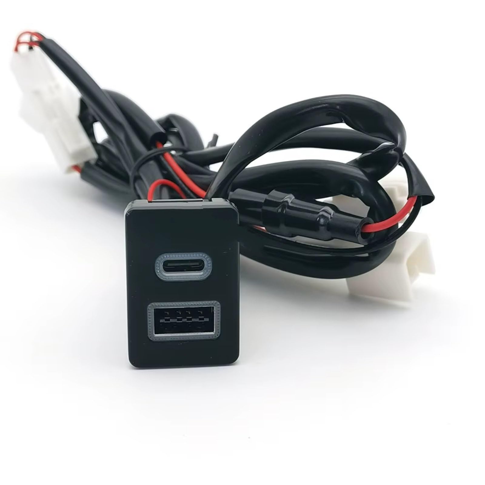 Console Presa USB Compatibile Con Toyota Per Corolla Per Camry 2007-2017 12V 24V Telefono Per Auto Per Presa Caricatore QC3.0 Ipo C Di Ricarica Porta USB
