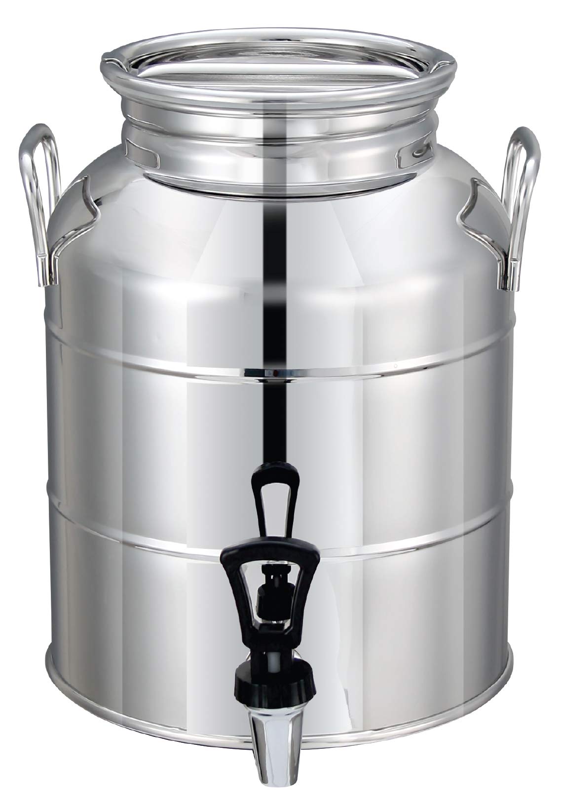 PRADEEPMilk Can W/O Tap Rod Handle 7 L (12)