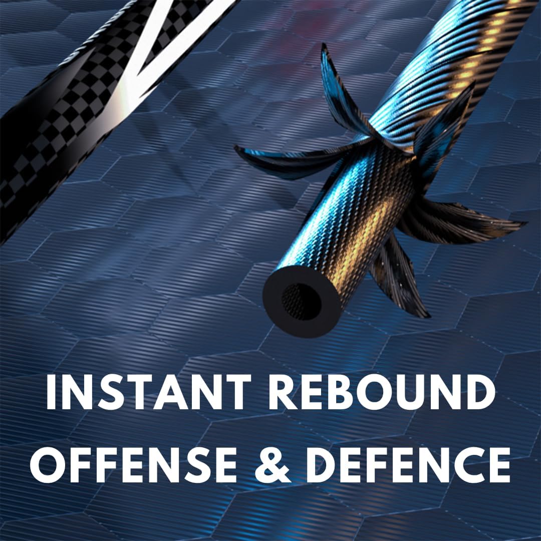 Kawasaki - Juego de 2 raquetas de bádminton con eje de grafito, marco de aleación de carbono, para entrenamiento, deportes y entretenimiento, con 3 volantes de bádminton, 2 overgrips y bolsa de