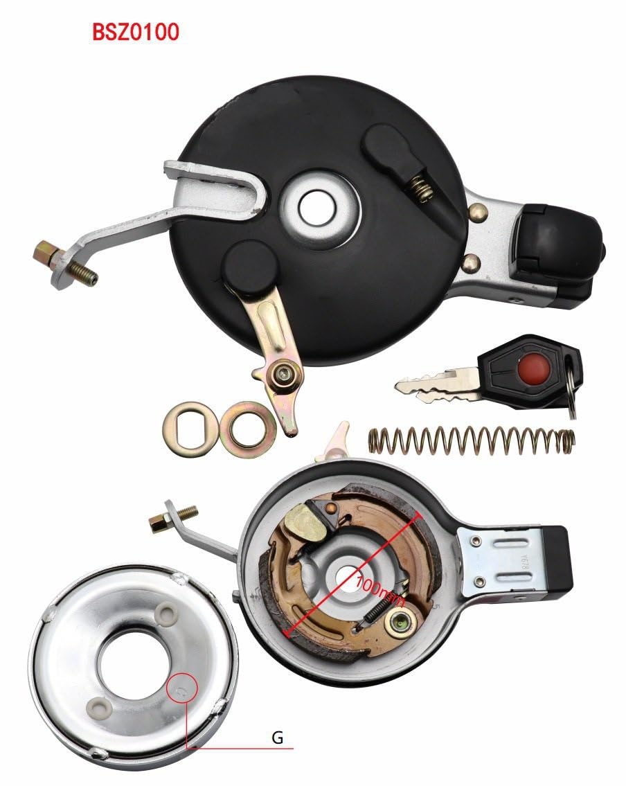 Rowery Tylny hamulec rolkowy 12-14mm Otwór osi Rower miejski Hamulec bębnowy Rower Bęben tylny zespół hamulca Bęben HamulACcowy Rowerowy