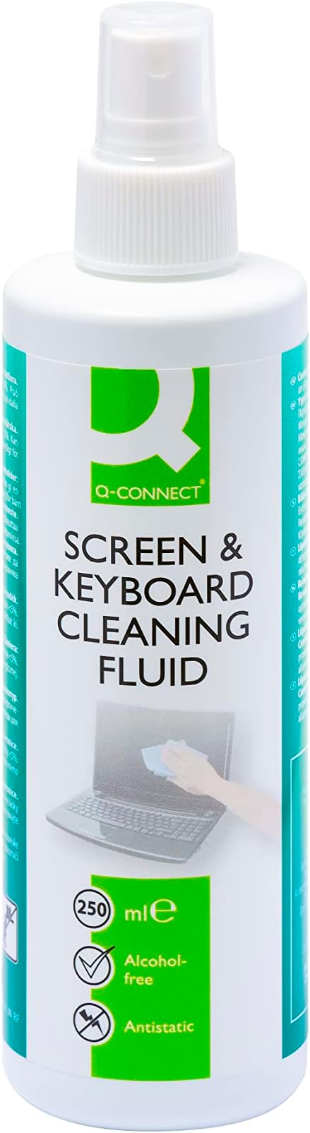 Q-Connect Q 250ml Screen Keyboard Cleaning Fluid