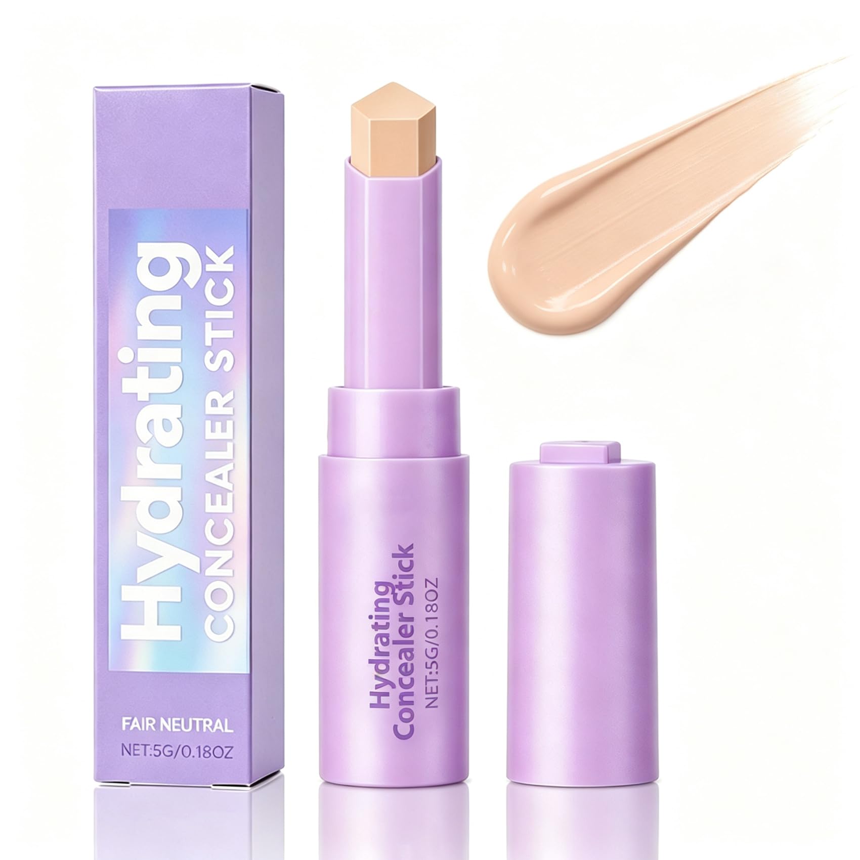High Coverage Concealer Stick, Light Neutral | Diamond Precision Tip