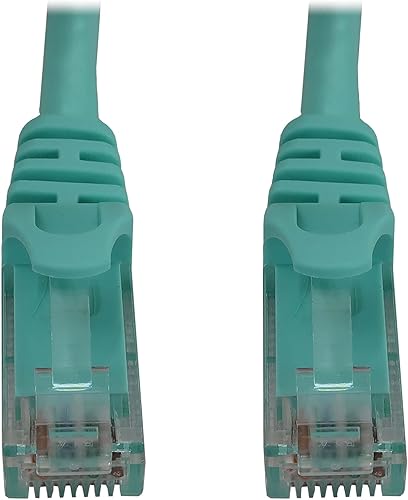 Miniatura 9 de Tripp Lite Cable Ethernet Cat6a 10G, cable de conexión de red UTP moldeado sin enganches (RJ45 MM), negro, 50 pies4.9 ft, garantía del fabricante