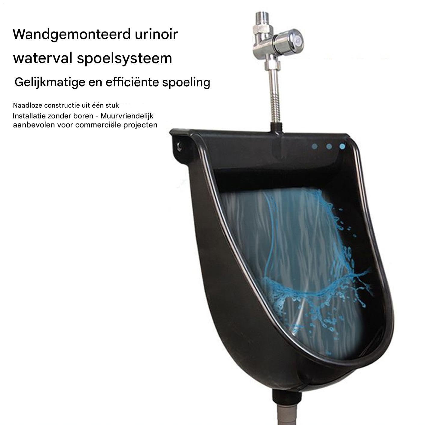 Urinal WC Für Männer - Urinal Für Männer Mit Spülsystem | Mit Wandhalterung | Outdoor, Schlafsaal, Garten, Apartment, Vater, Freund