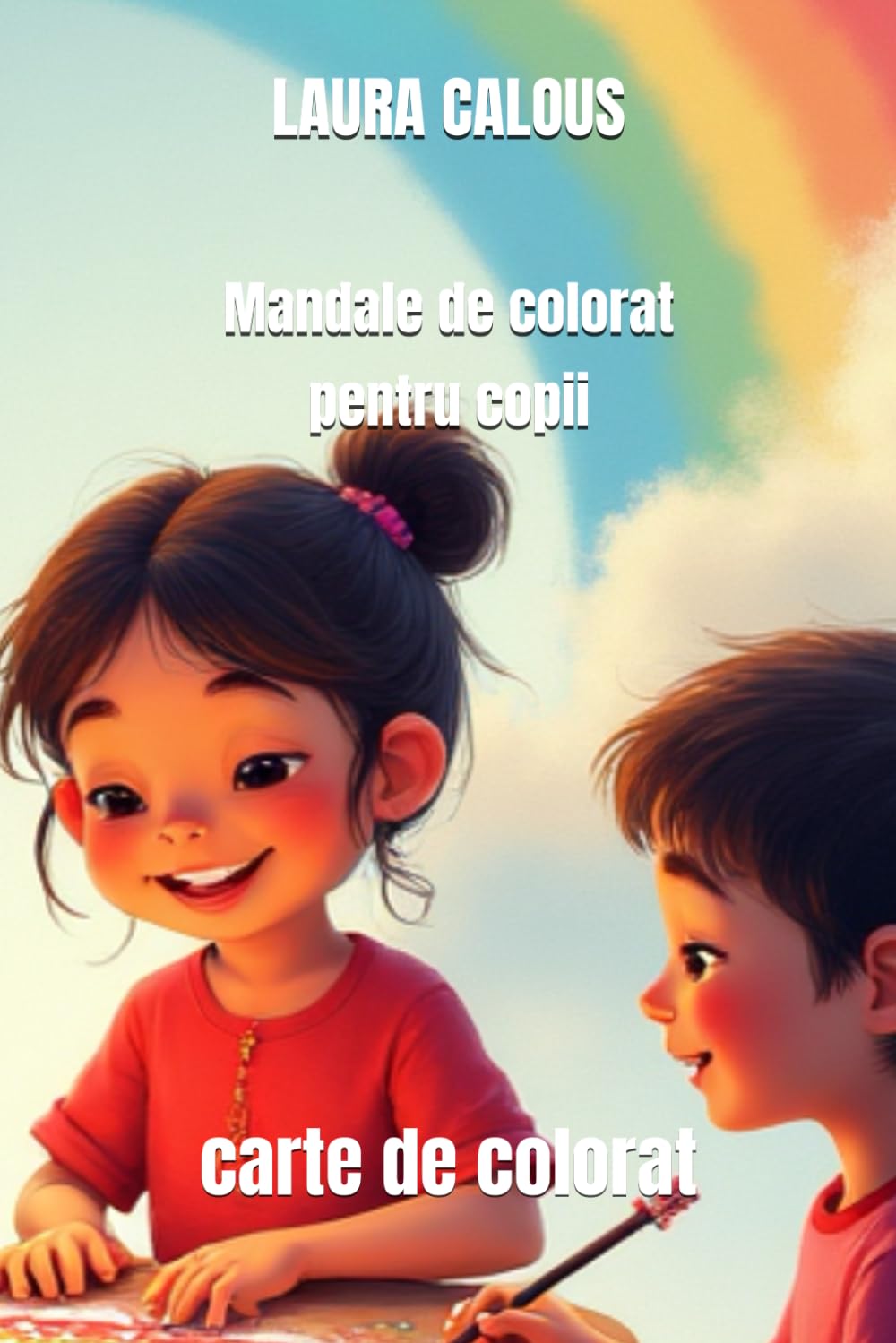 Mandale de colorat pentru copii: carte de colorat