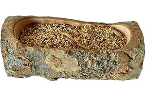 Niteangel Apple Wood Feeding Bowl: The Perfect Water Source for Your Small Furry Friends