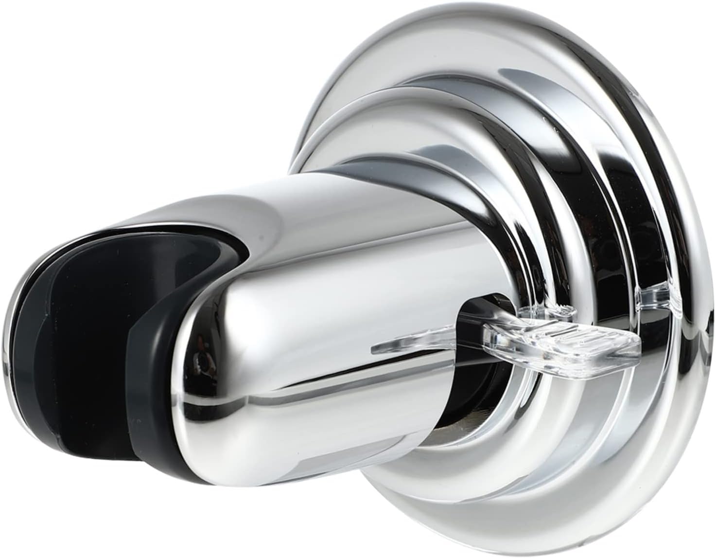 Xlandalyuefa Silver Adjustable Shower Head Holder Suction Cup Bracket Handheld Hose Kickstand