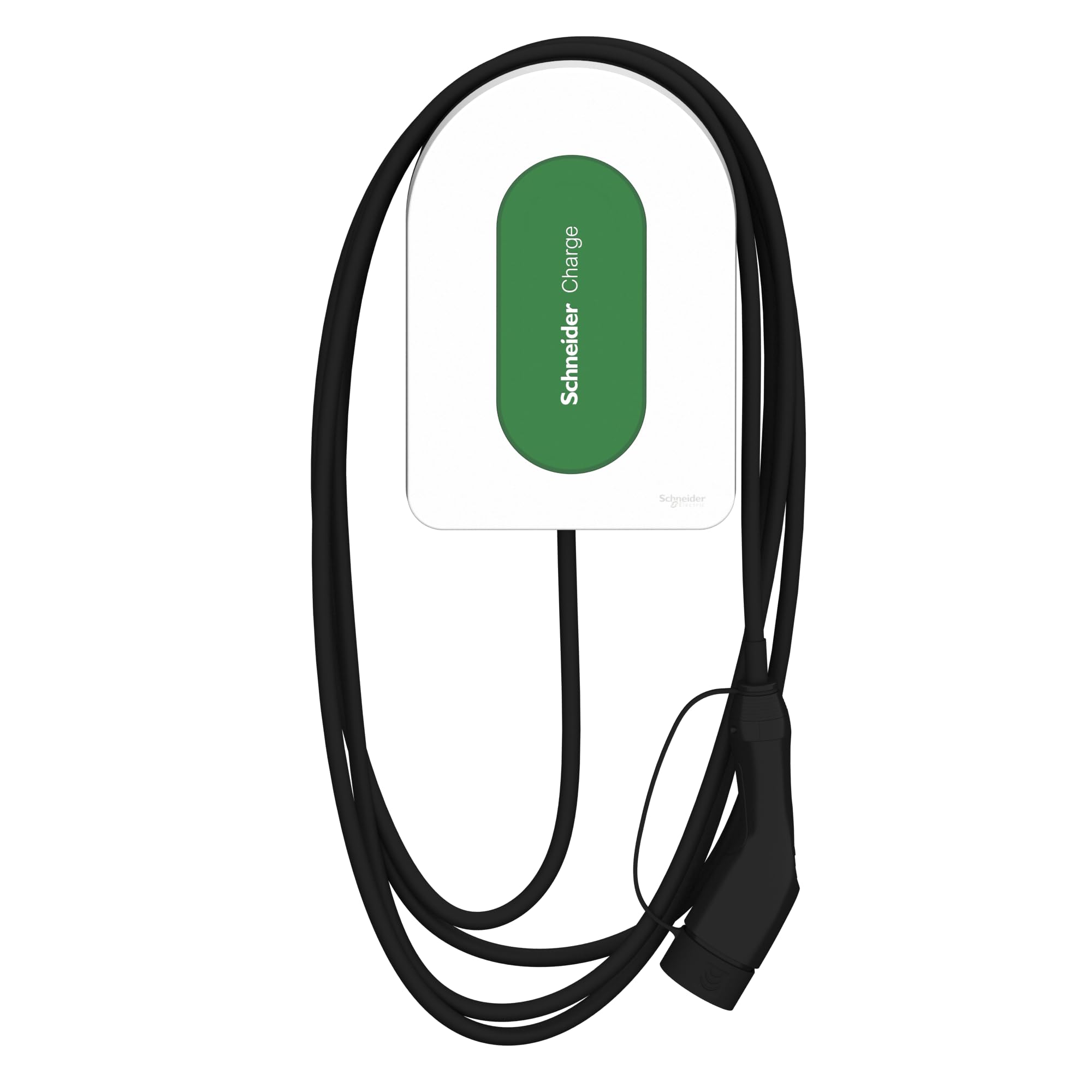 Schneider Electric Smart Wallbox Schneider Charge 11kW, Columna de Carga para Coche eléctrico, Cable T2 de 7 m, detección de 6 mA, Control de aplicación, Interior y Exterior