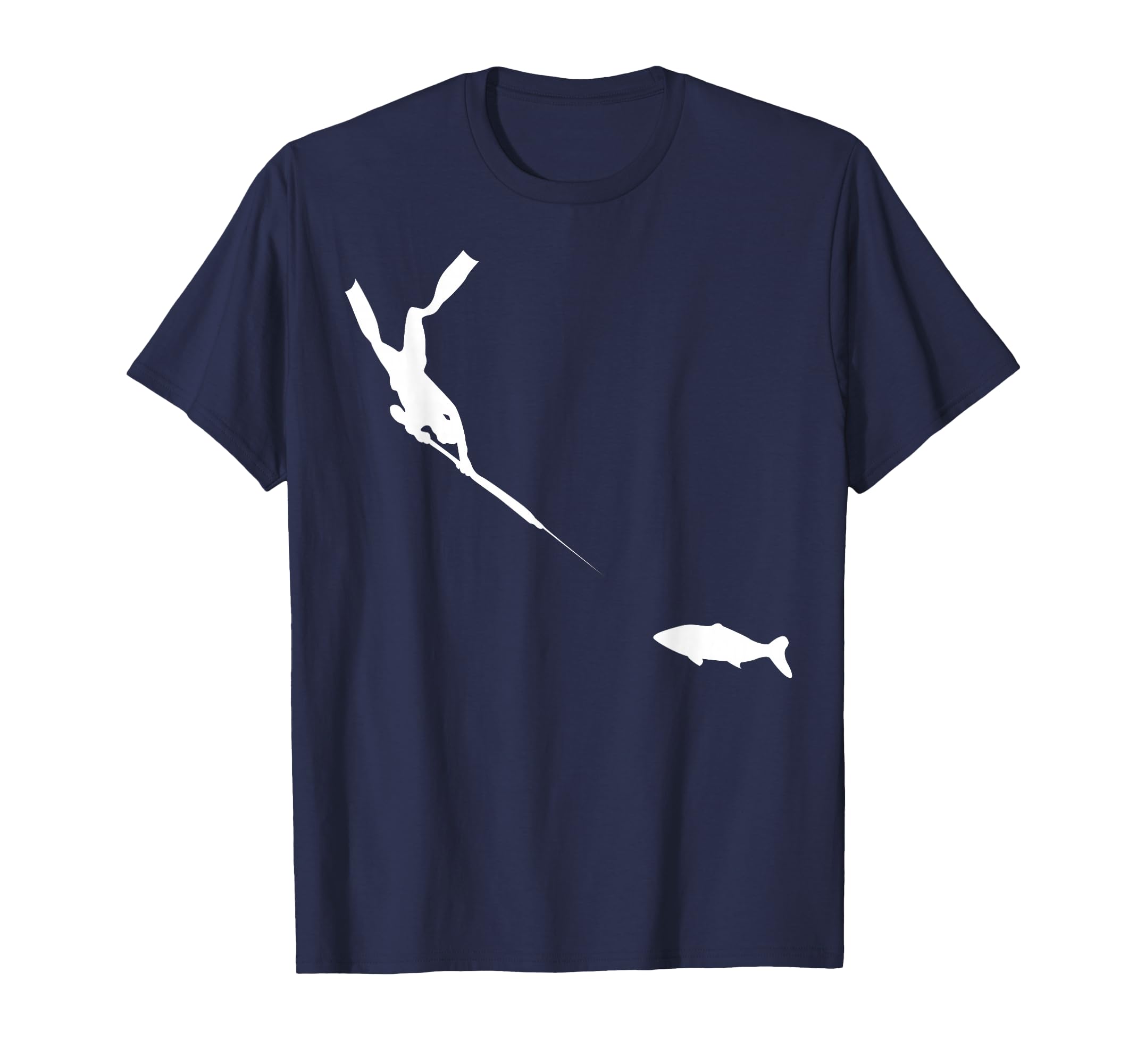 Spearfishing T-Shirt FreeDiver Fish Hunting Tee T-Shirt