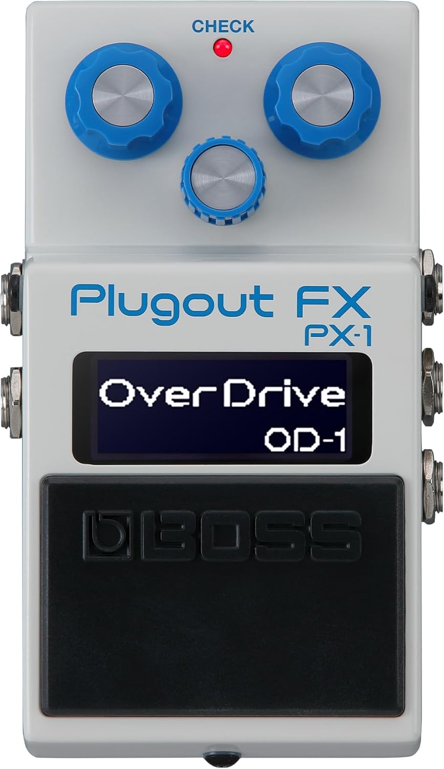 BOSS PX-1 Plugout FX | Innovative Convertible Hardware Platform | Up To 16 Iconic BOSS Effects in One Compact Pedal | Authentic Tone & Response | Pedalboard Space-Saver