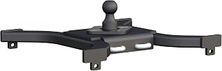 CURT 16085 Spyder 5th Wheel to Gooseneck Adapter Hitch, Fits Industry-Standard Rails, 25,000 lbs, 2-5/16-Inch Ball