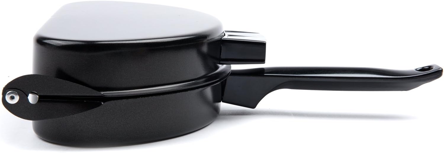 Fox Run Non-Stick Omelette Pan with Egg Poacher Set, 11.25 x 9.5 x 2.5 inches, Metallic : Everything Else