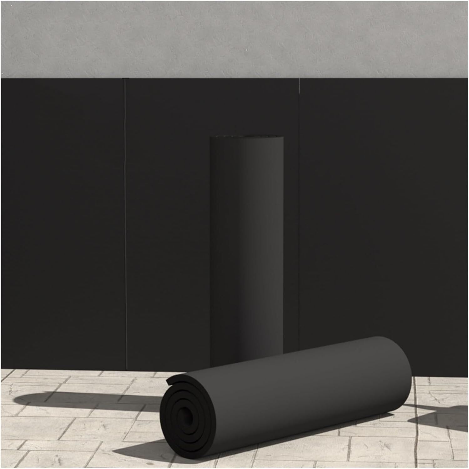 Garage Wall Protector Garage Wall Edge Bumpers, Parking Lot Corner Guards for Automotive, Garage Walls, Corner Edges and Bumpers for Parking Garages,Red-10m