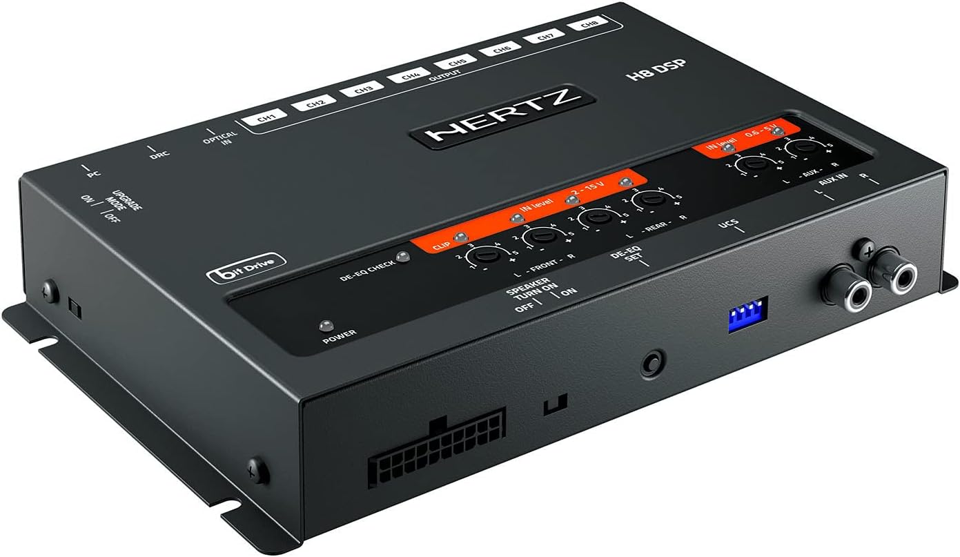 H8-DSP-DRC High Performance 8 Channel Digital Interface Processor + DRC HE Remote Control