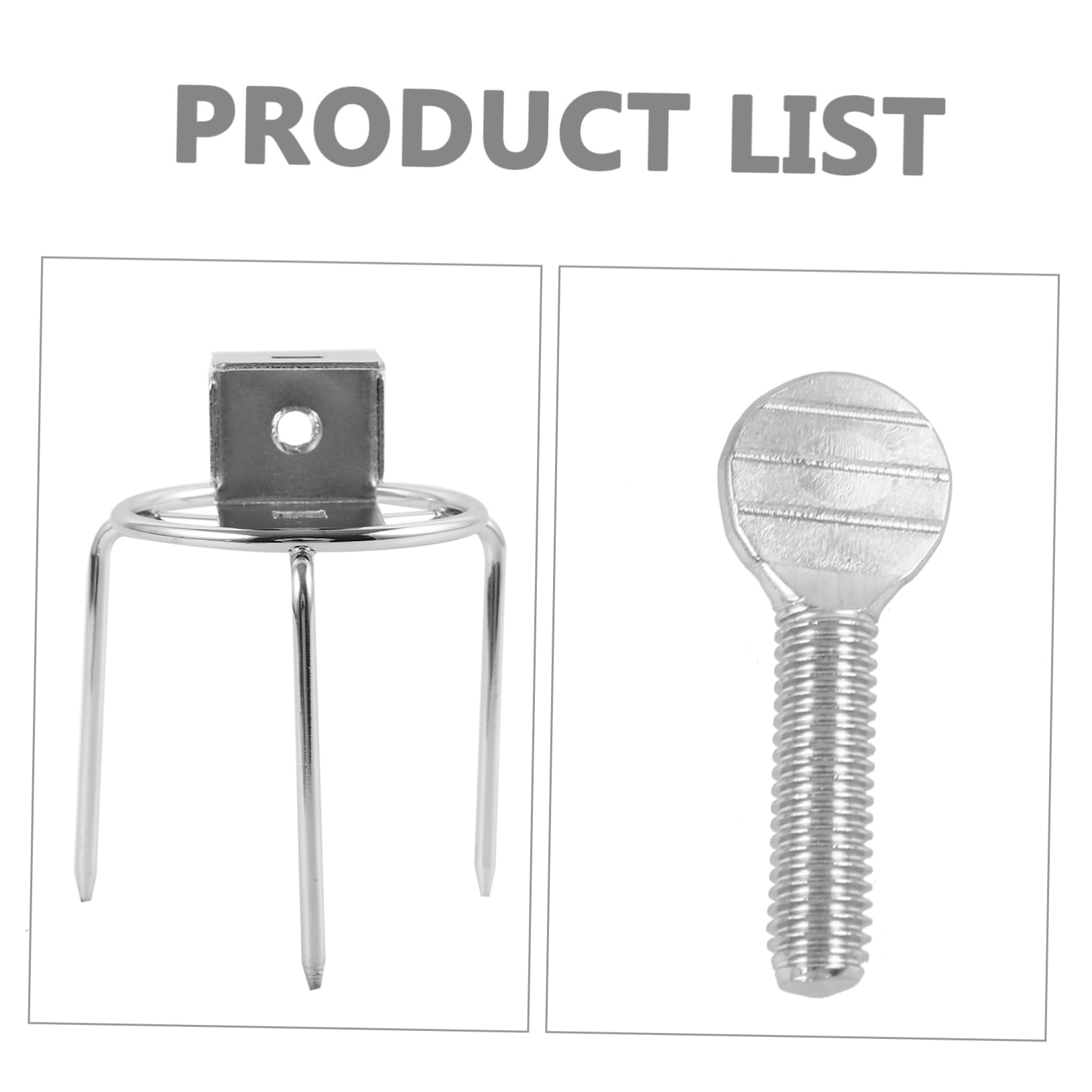 Sosoport 2 Series Tenedor Giratorio para Barbacoa Utensilios para Servir Tenedores para Carne Asada Tenedor para Cocinar Tenedor para Asar Pollo Tenedores para Asar A La 2 Piezas*2
