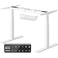 MAIDeSITe Scrivania regolabile in altezza elettrica EL2 Plus Art con design delle gambe ovali