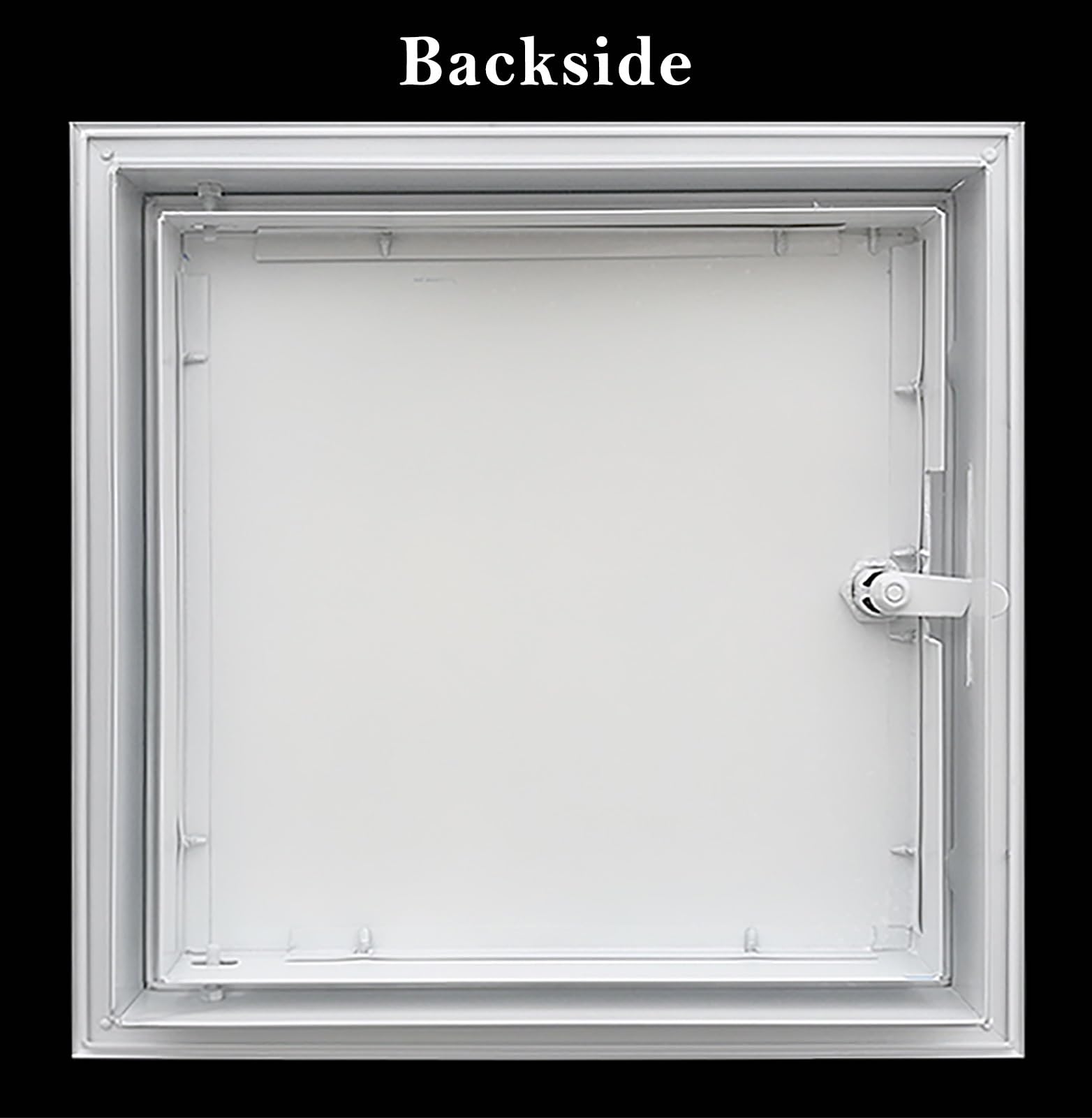 Trampilla Pladur Panel de Acceso a Pared y Techo con Cerradura y Llave, Trampilla Metálica de Acceso para Fontanería y Cableado, Trampilla de Inspección Impermeable para Baño, Ducha y Garaje(35x45cm(1