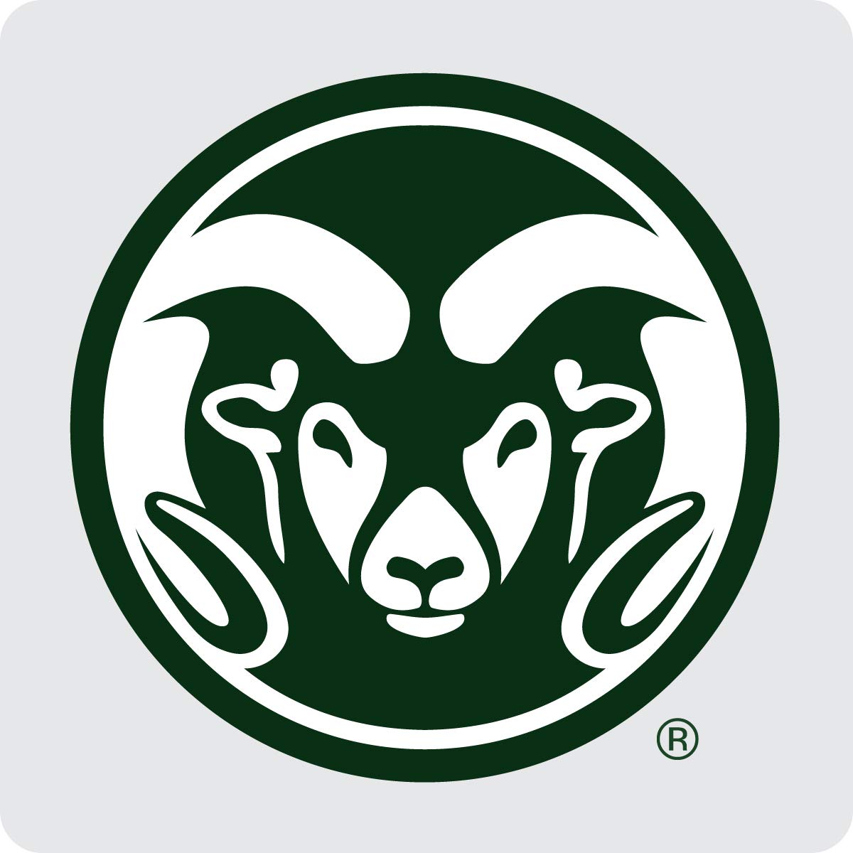 Colorado State Rams Acrylic Coaster 4-Pack Officially Licensed Collegiate Product