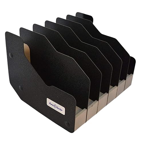BenchMaster Pistol Rack, Handgun Safe Storage, Holds 2 to 12
