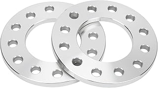 IRONTEK 12mm Wheel Spacers Fit for 6x5.5”, 6x135, 6x139.7mm (ID: 93.1mm, OD: 176mm) Wheel Spacers Adapter fit for GMC Sierra 1500 Canyon, for Chevrolet/Silverado 1500/Express 1500, 2PCS