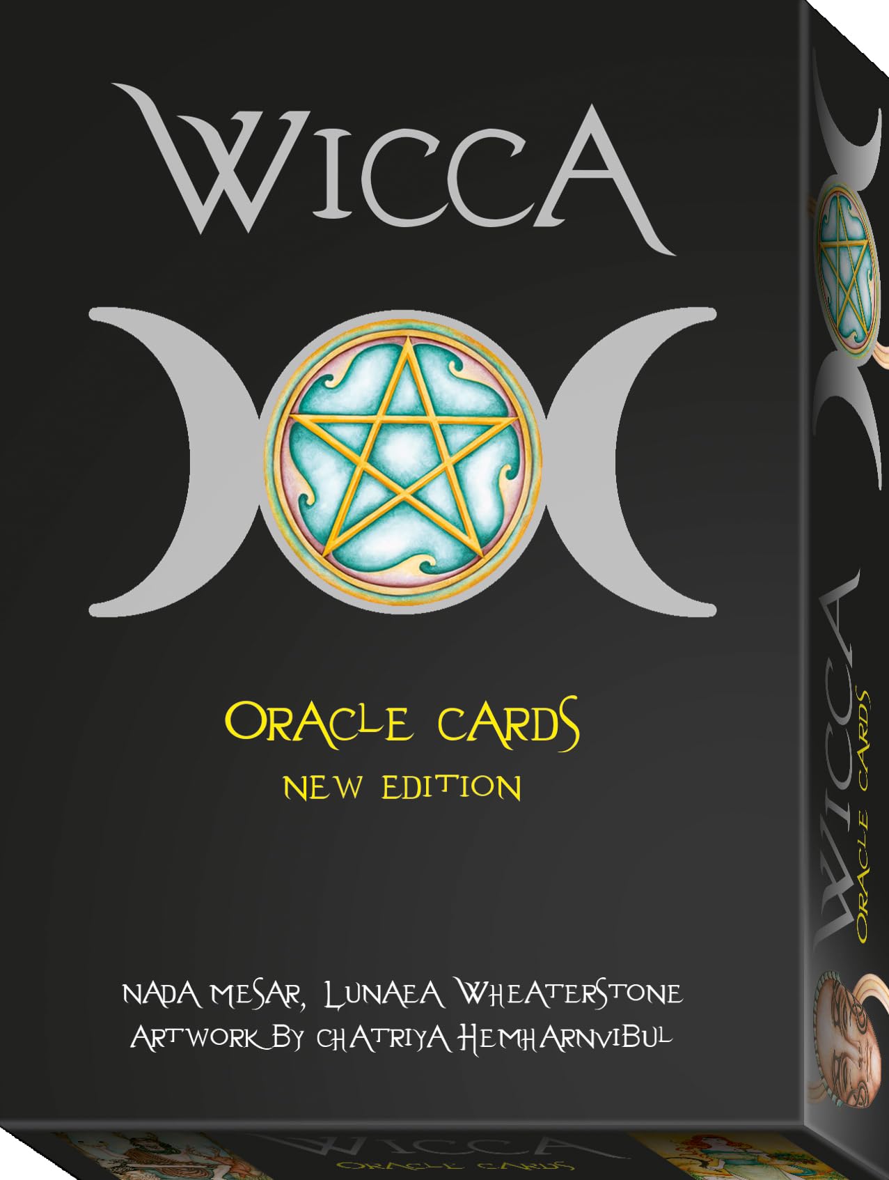 Wicca Oracle Cards by Lunaea  Wheaterstone (Multiple-component retail product)