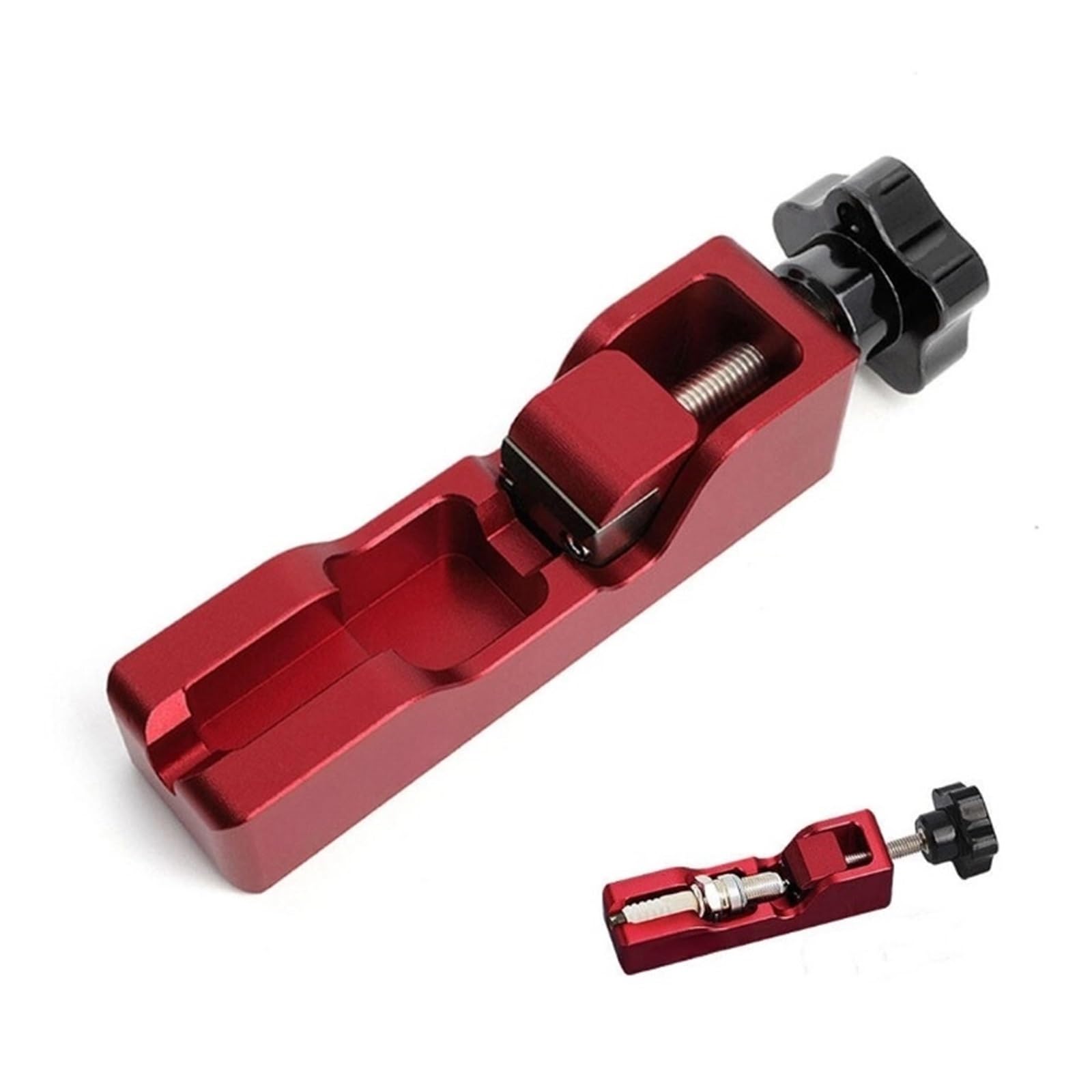 Narzędzie do usuwania regulacji szczeliny świecy zapłonowej dla większości pojazdów 10mm/12mm/14mm/16mm akcesoria do modyfikacji samochodów akcesoria samochodowe (Size : Blue)