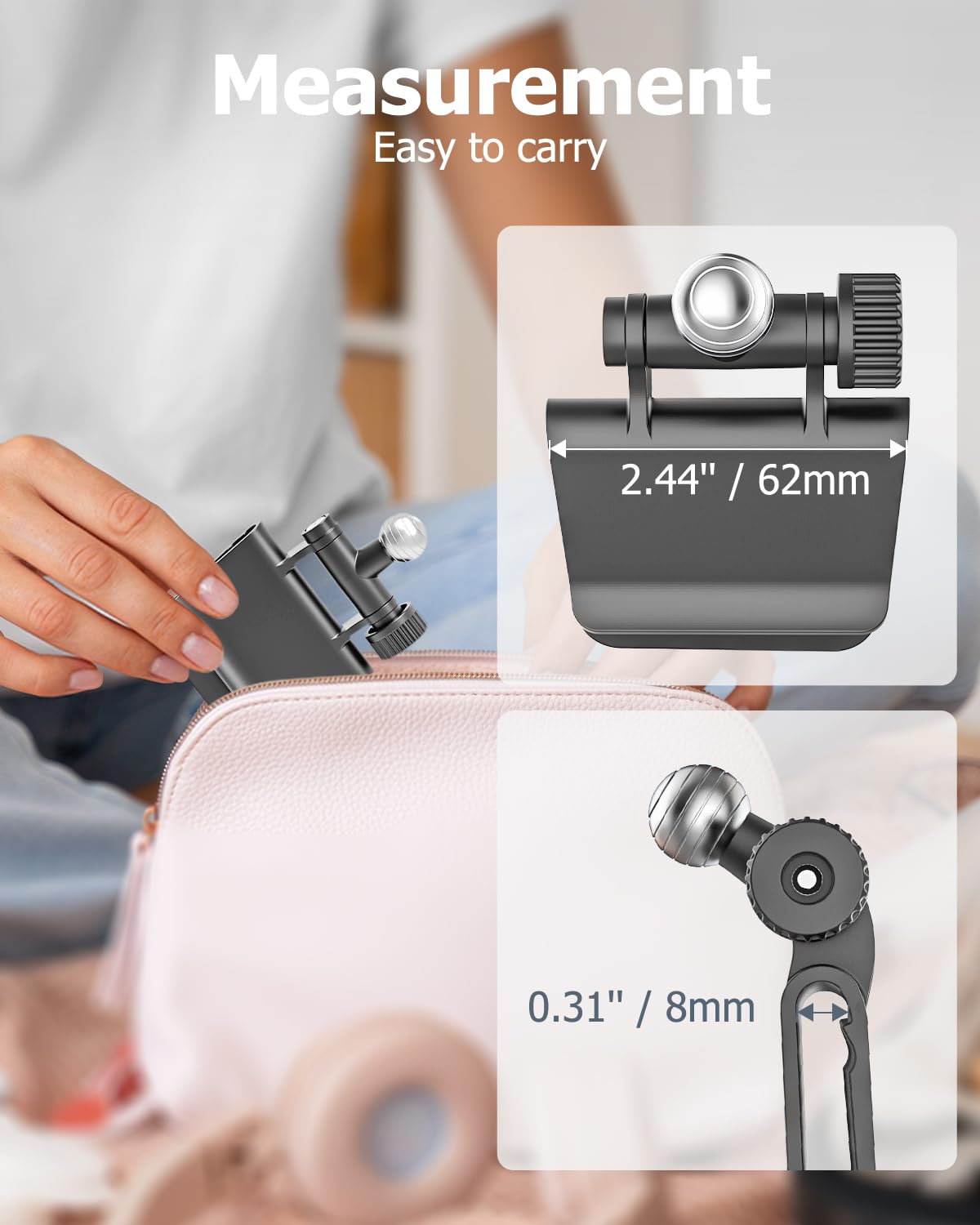 Tesla Tablet Halterung Rücksitz, Model 3/Y Kopfstützenhalterung für Kinder | Tesla Kopfstütze iPad Halter [Kugelkopf aus Metall & 360° Drehung] für iPad Pro Air Mini, Galaxy, Fire, Handys, 4–13"