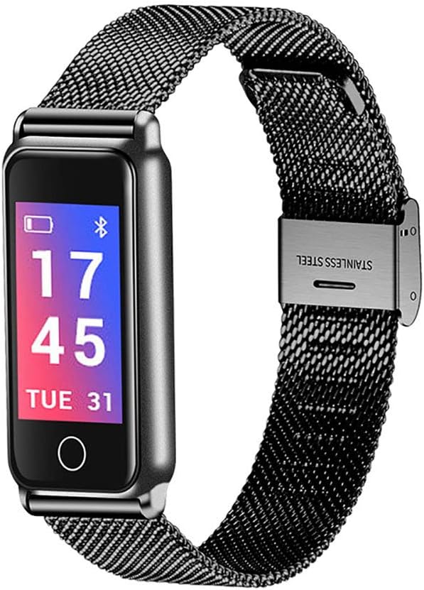 GYFKK smart watch Smartwatch Heart Rate Blood Pressure Blood Oxygen Monitoring Meter Ip67 Waterproof Movement Hand Ring Grey