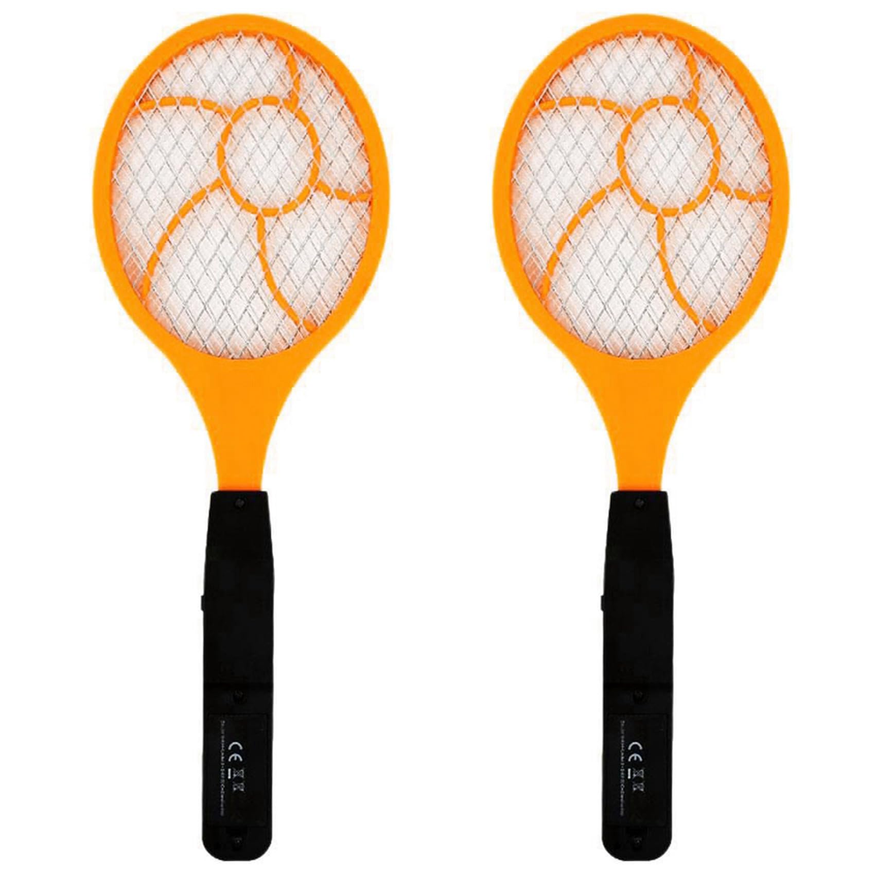 ISTOVO 2X LED Electric Mosquito Swatter Flyswatter Electric Tennis Racket 44 X15.5 Wasp Mosquito