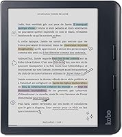 Vista 1 de Kobo Libra Colour eReader Pantalla Kaleido 3 de tinta E sin deslumbramiento de 7 pulgadas Opción de modo oscuro Audiolibros Resistente al