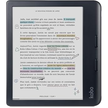 Kobo Libra Color eReader 7 Inch Anti-Glare Color E Ink Kaleido  3
