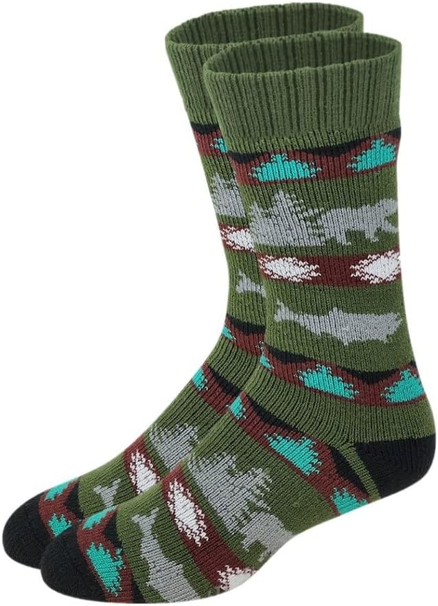 Different Touch Winter Heated Warmth Lodge Thermal Socks Chirstmas Present For Man