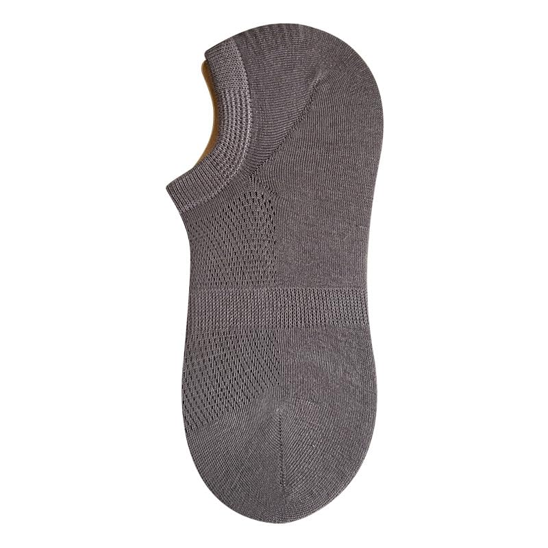 Chaussettes invisibles homme anti-humidité avec silicone antidérapant