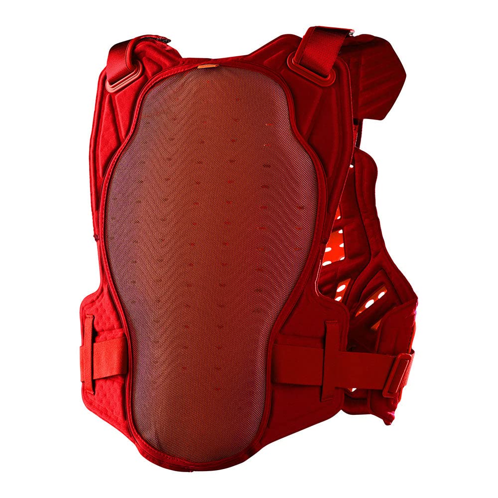 ROCKFIGHT CE Flex Brustschutz, Rot, M/L