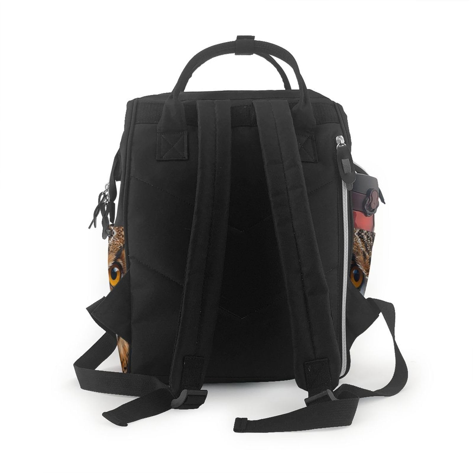 Troll Stairs - Mochila multifuncional para pañales, gran capacidad para mamás y papás, viajes y uso diario