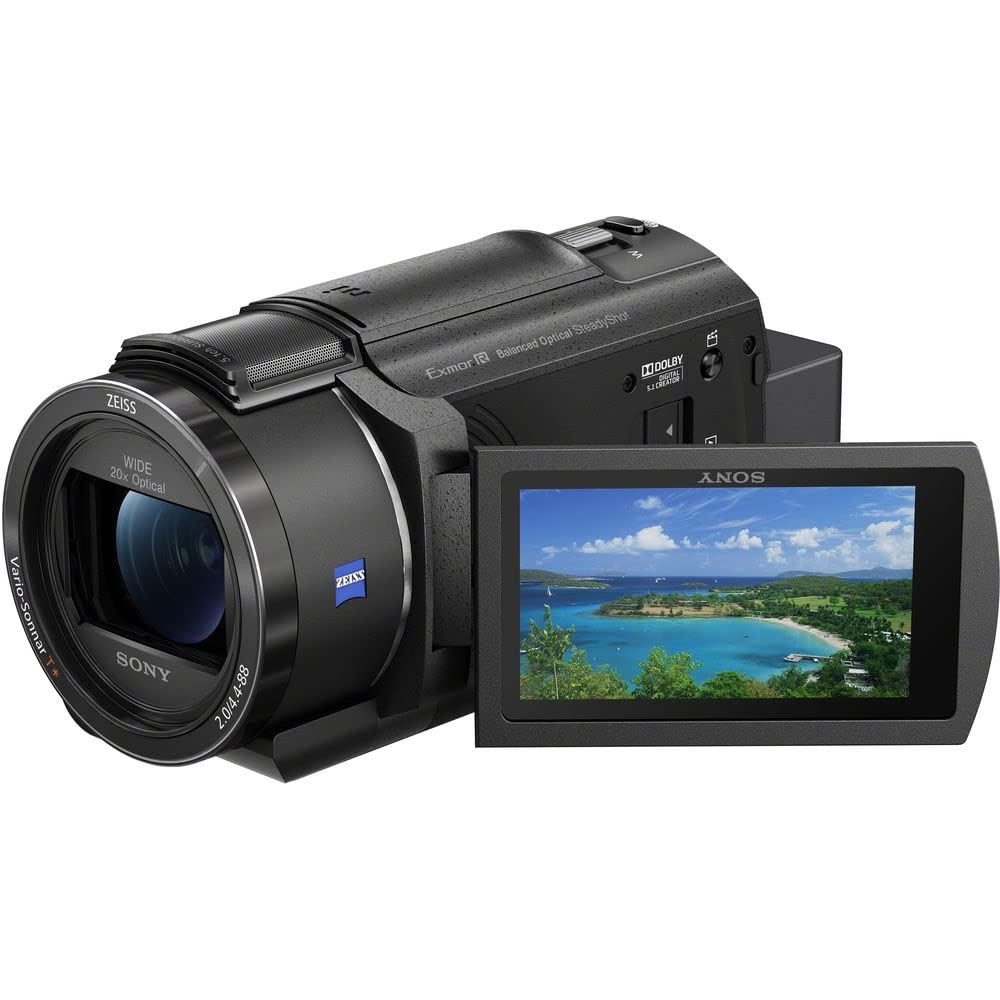 Amazon.com : Sony FDR-AX43A UHD 4K Handycam Camcorder Bundle