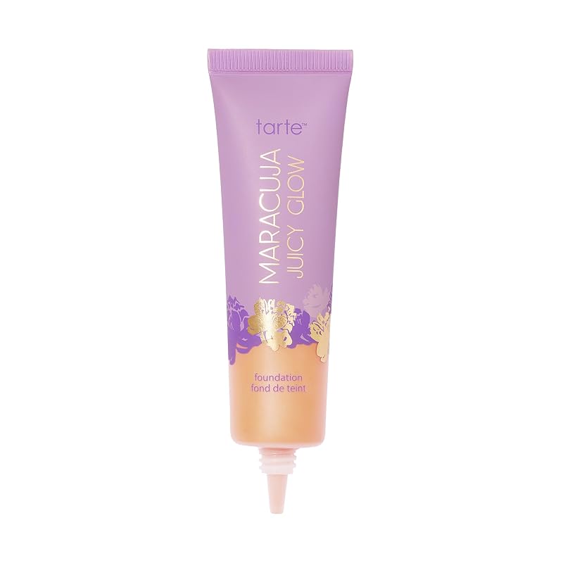 Hidratante com cor tarte maracuja juicy glow tint com ácido hialurônico e antioxidantes