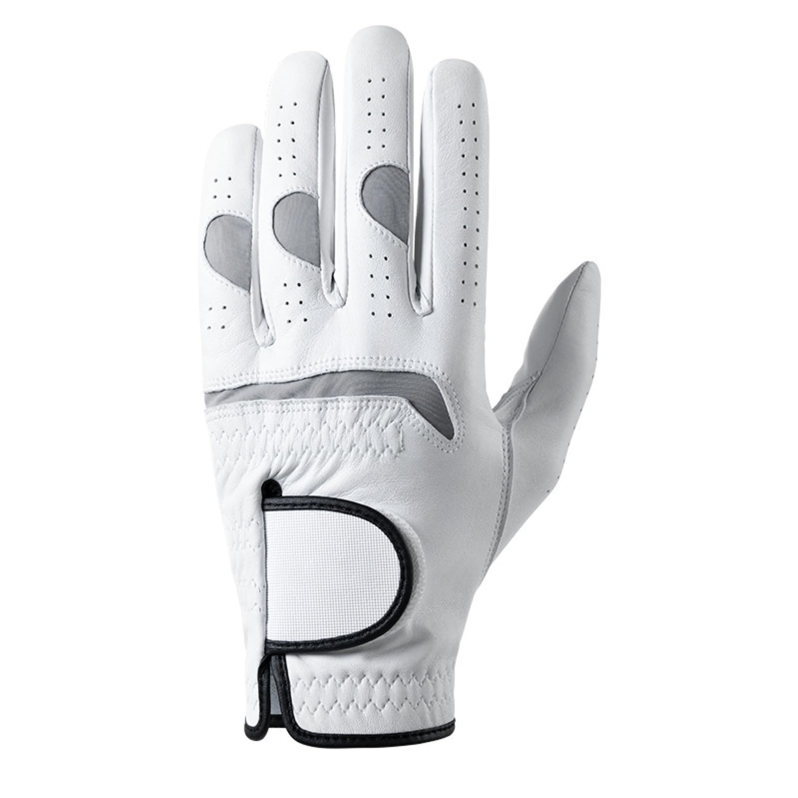 Generisch Kompatibel for 1 Stück Golfhandschuhe aus echtem Lammleder for Herren und Damen, atmungsaktiv, schweißabsorbierend, rutschfest, Trainingshandschuhe