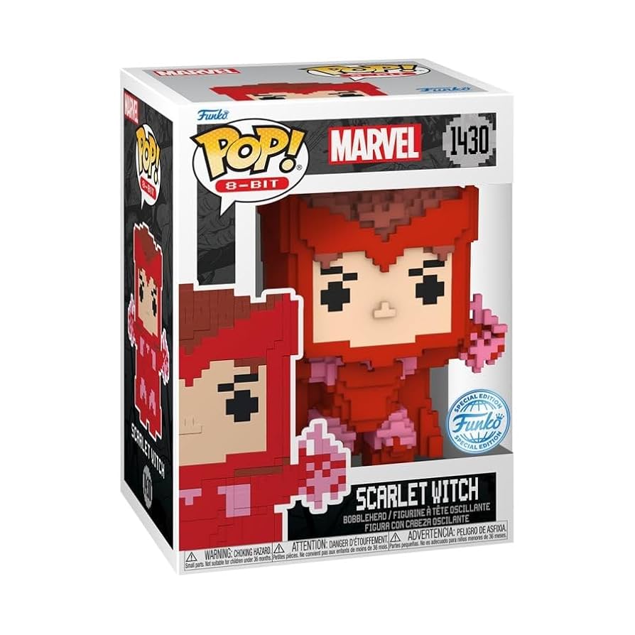 Amazon.com: Funko Pop! Marvel: 8-Bit - Scarlet Witcht Witch