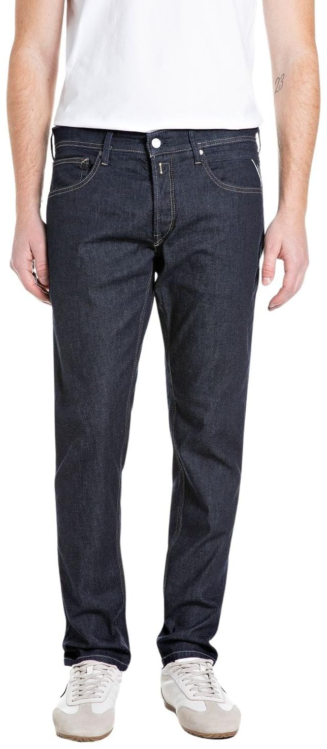 Replay Willbi Men's Jeans Regular Fit, Dark Blue 007 (Blue), 31W/30L