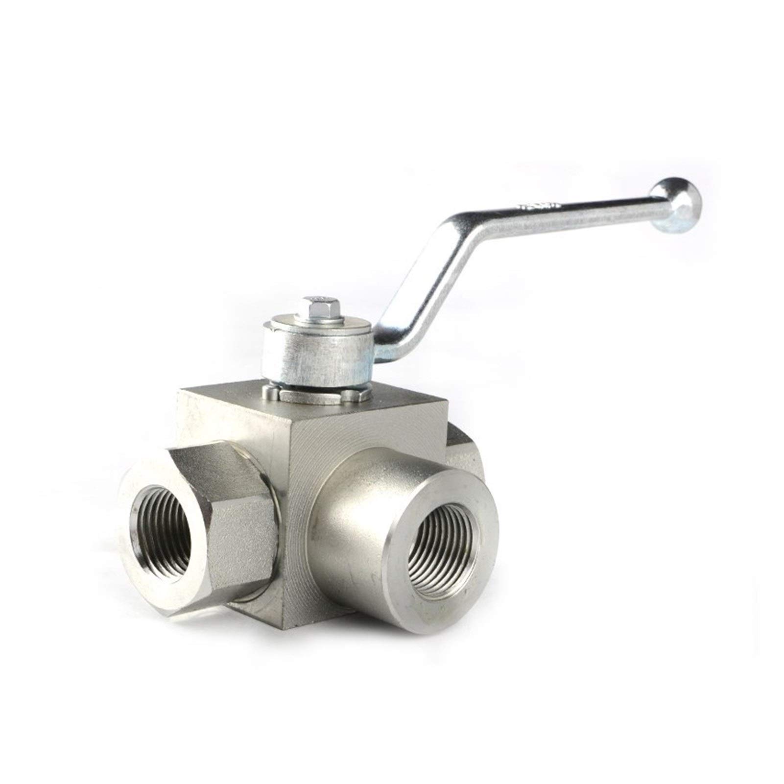 Hydrauliczny zawór kulowy KHB 3-Drogowy zawór męski KHB3K - G 3/4 1 1-1/4 1-1/2 Zawór wysokociśnieniowy(KHB3K 40 G 1 1 2)