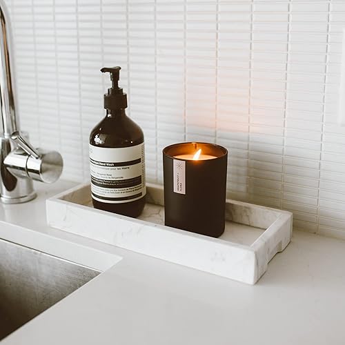 Miniatura 8 de Calyan Wax - Vela de cera de soja, pomelo + flora perfumada para el hogar, vela prémium con aceites esenciales, 10.2 onzas, tiempo de combustión de