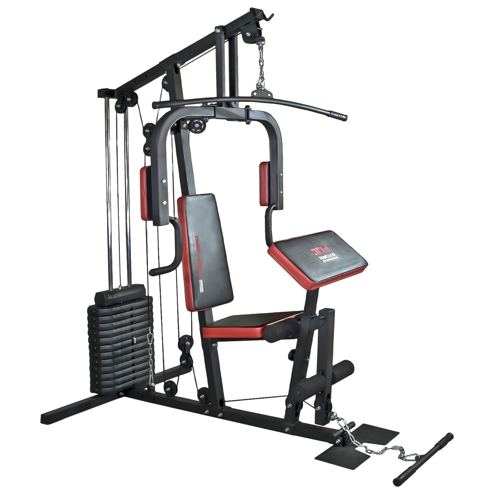 Hansson Sports® Frei erweiterbar Kraftstation Multistation Fitnessstation Home Gym 65 kg Gewichten