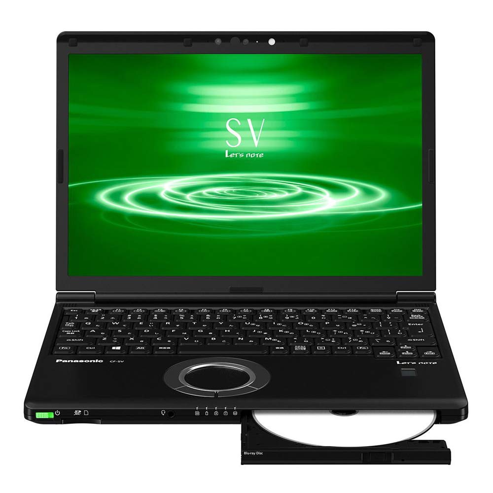 Panasonic - レッツノート SV CF-SV8GFNQR ブラック ブルーレイモデル Amazon.co.jp: CF-SV8GFNQR(ブラック) SV8シリーズ ノート