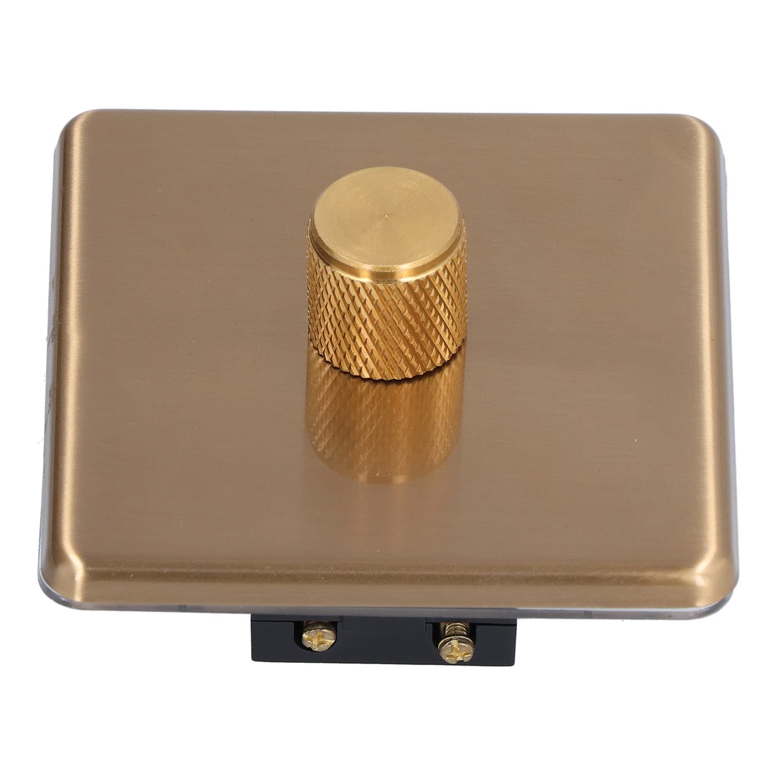 Interruttore Dimmer Regolatore Luce Ottone Spazzolato AC220V per Uso Domestico Ambiente Casa
