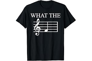 What The F Music Note T-Shirt