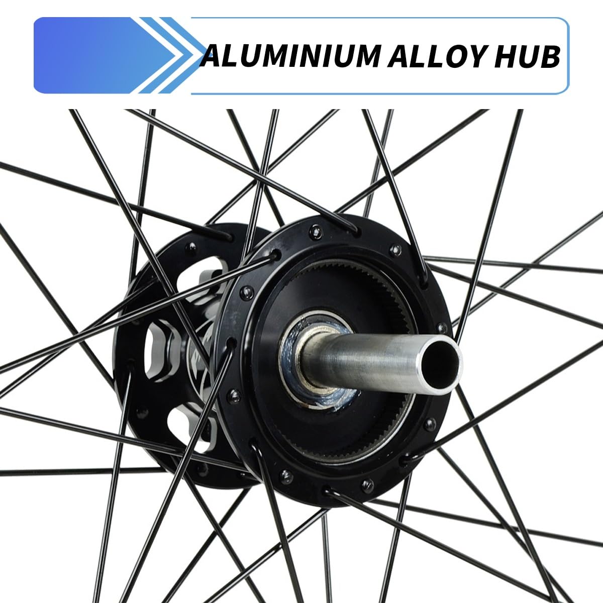 Juego De Ruedas MTB DH/XC/Am 24/26/27,5/29" Rueda De Bicicleta Eje Pasante