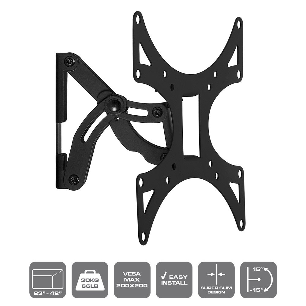 Swivel Full Motion TV Wall Mount Fits 2342 Inch TVs
